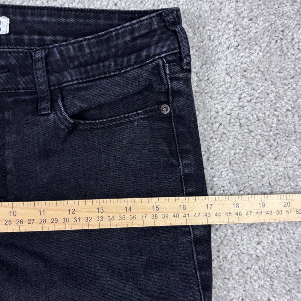 Abercrombie & Fitch Womens 6S Faded Black Skinny Jeans W28 L29 Mid Rise Stretch - Picture 9 of 13